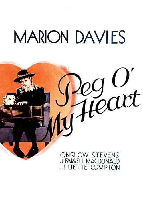 Movie poster for Peg o' My Heart (1933)