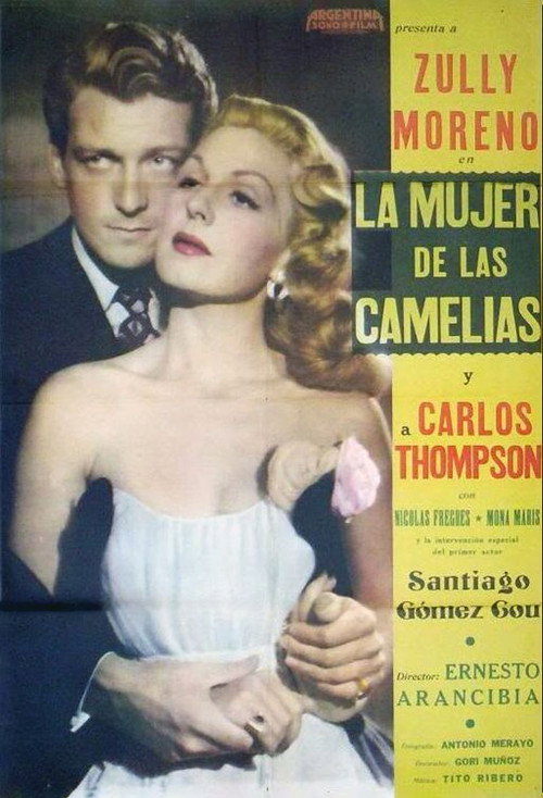 Movie poster for The Lady of the Camelias (1953)