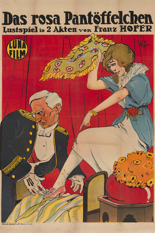 Movie poster for Das rosa Pantöffelchen (1913)