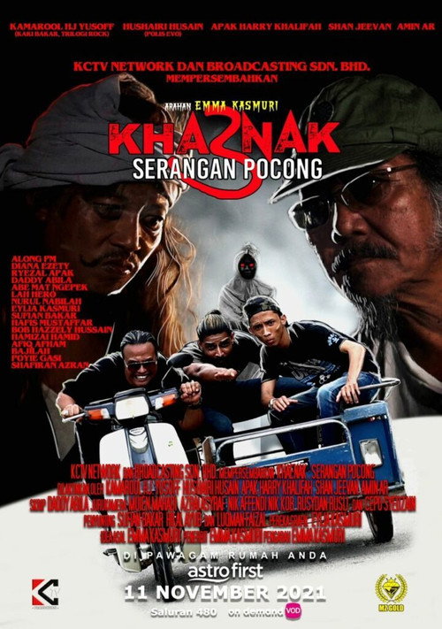 Movie poster for Khaenak: Serangan Pocong (2021)