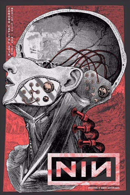 Movie poster for Nine Inch Nails: Corona Capital Festival, Mexico City (2018)