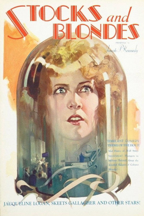 Movie poster for Stocks and Blondes (1928)