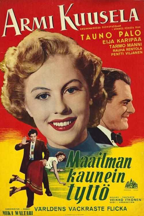 Movie poster for Maailman kaunein tyttö (1953)
