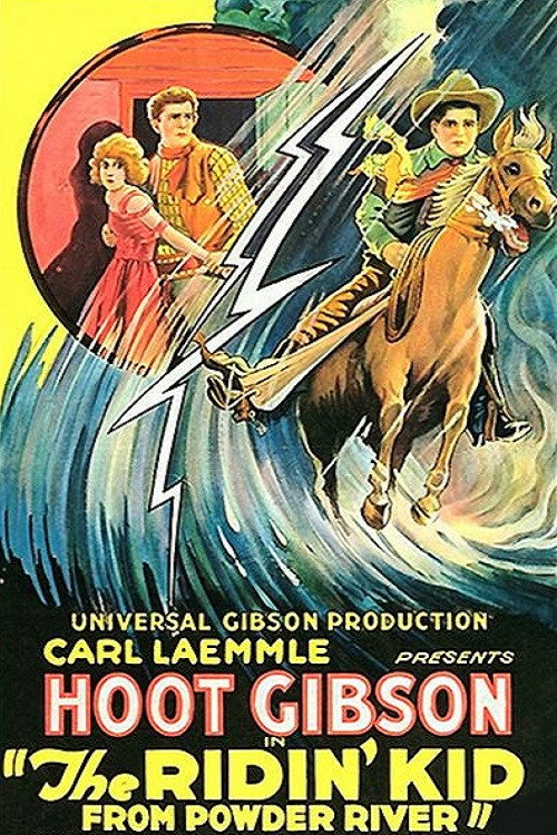 Movie poster for The Ridin' Kid from Powder River (1924)