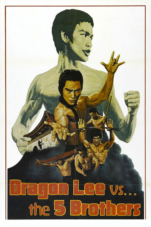 Movie poster for Dragon Lee Vs. The 5 Brothers (1978)