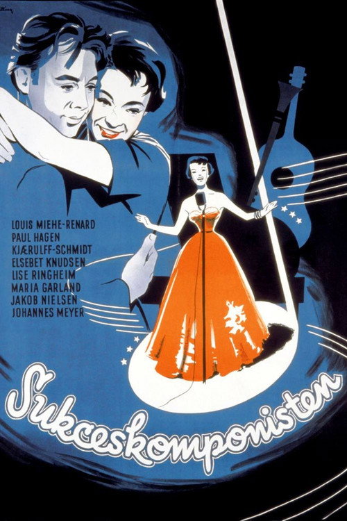 Movie poster for Sukceskomponisten (1954)