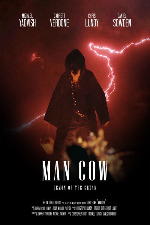 Movie poster for Man Cow: Demon of the Cream (2021)
