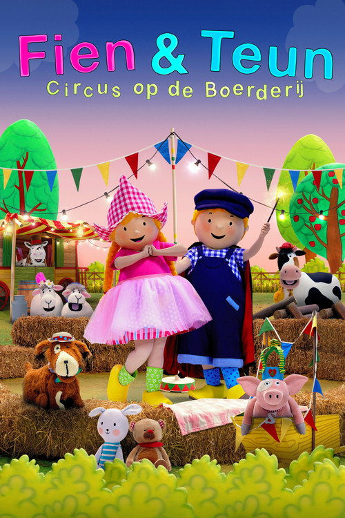 Movie poster for Fien  & Teun: Circus op de boerderij (2024)