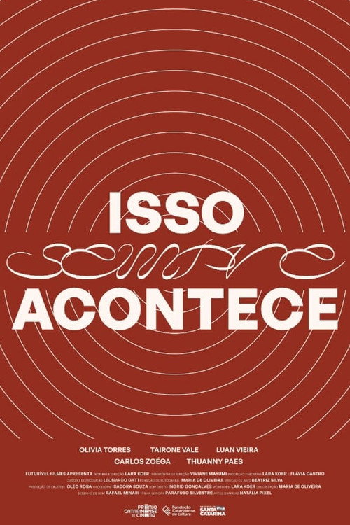 Movie poster for Isso Sempre Acontece (2022)
