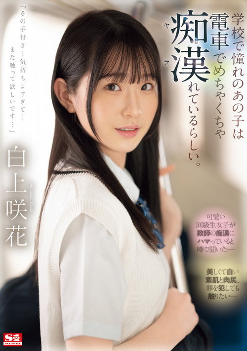 Movie poster for 学校で憧れのあの子は電車でめちゃくちゃ痴漢(ヤラ)れているらしい。 (2024)