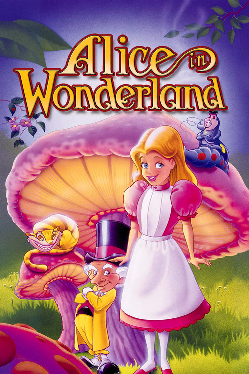 Movie poster for Alice in Wonderland (1995)