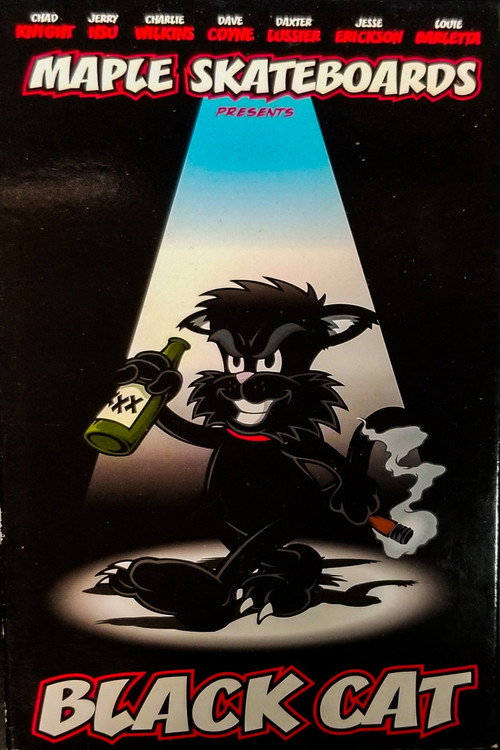 Movie poster for Maple Skateboards Presents: Black Cat