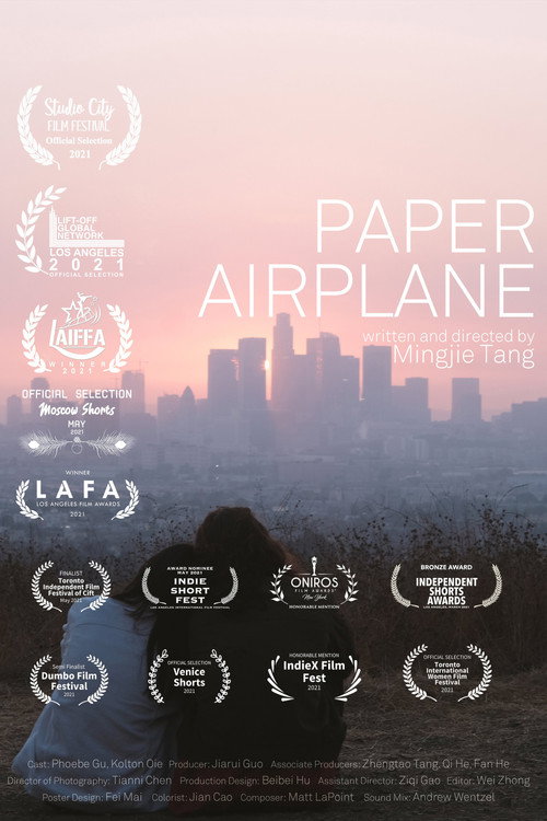 Movie poster for Paper Airplane (2021)