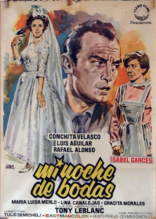 Movie poster for Mi noche de bodas (1961)