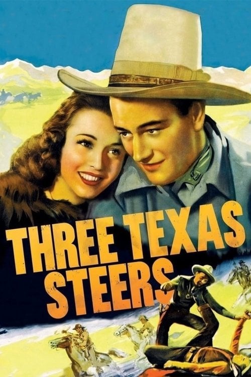 Movie poster for Three Texas Steers (1939)