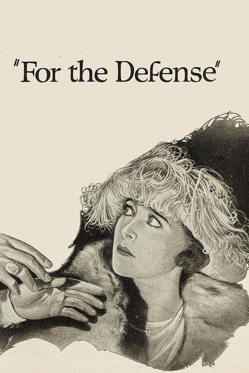 Movie poster for For the Defense (1922)