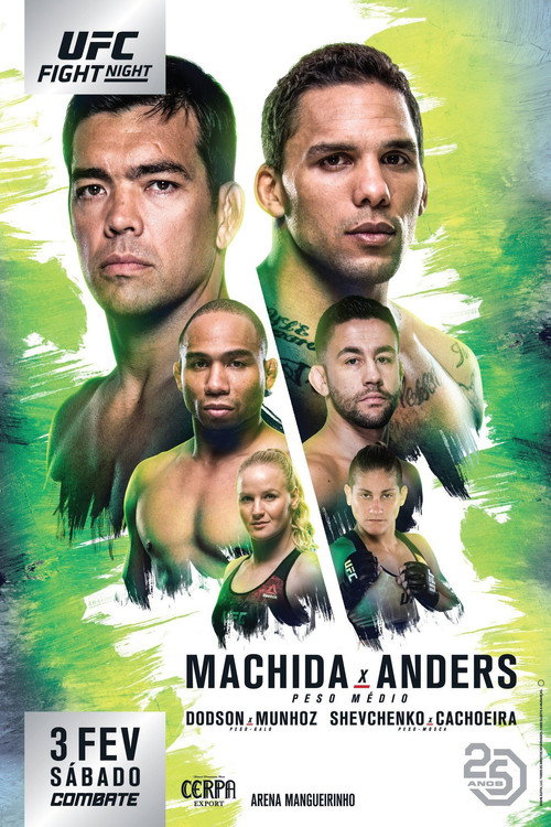Movie poster for UFC Fight Night 125: Machida vs. Anders (2018)