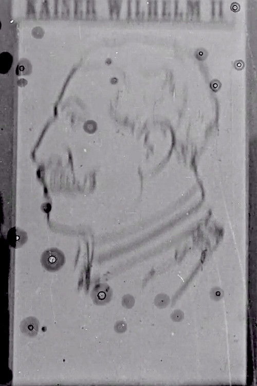 Movie poster for Tom Merry, Lightning Cartoonist, Sketching Kaiser Wilhelm II (1895)