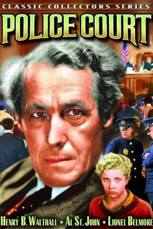 Movie poster for Police Court (1932)