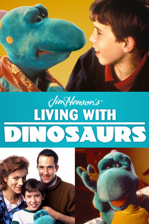 Movie poster for Living with Dinosaurs (1990)