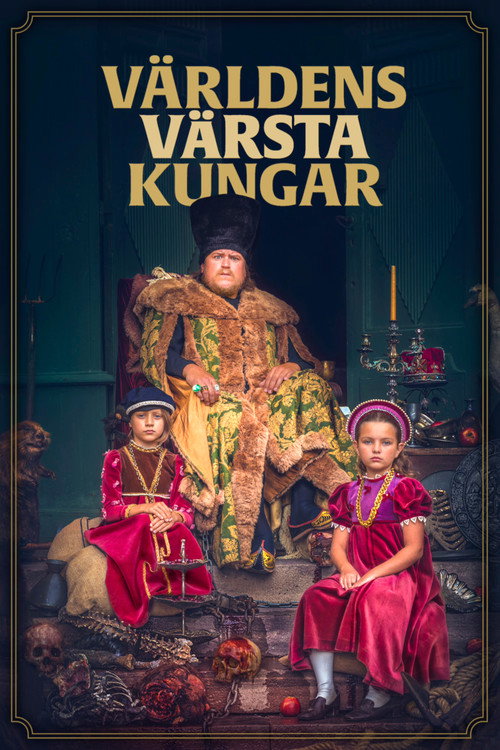 Series poster for Världens värsta kungar (2021)