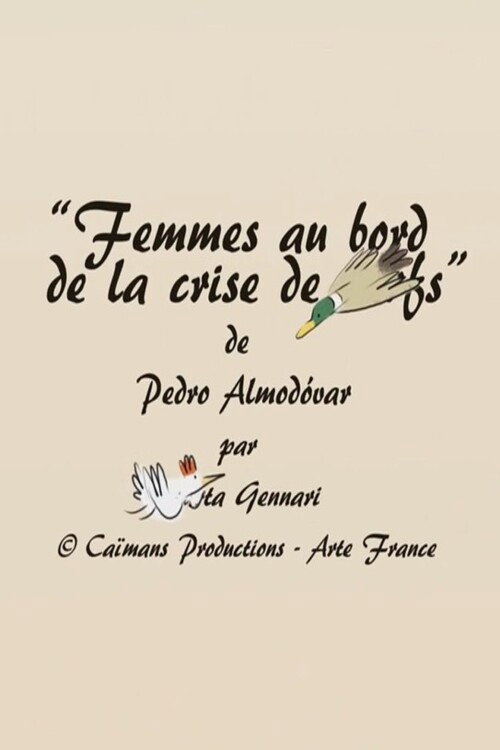 Movie poster for Short Cuts: Femmes au bord de la crise de nerf de Pedro Almodóvar (2019)