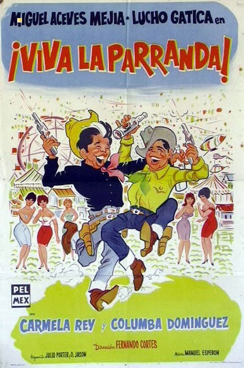 Movie poster for Viva la parranda (1960)