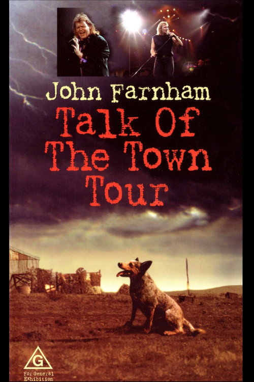 Movie poster for John Farnham: Talk of the Town Tour (1994)