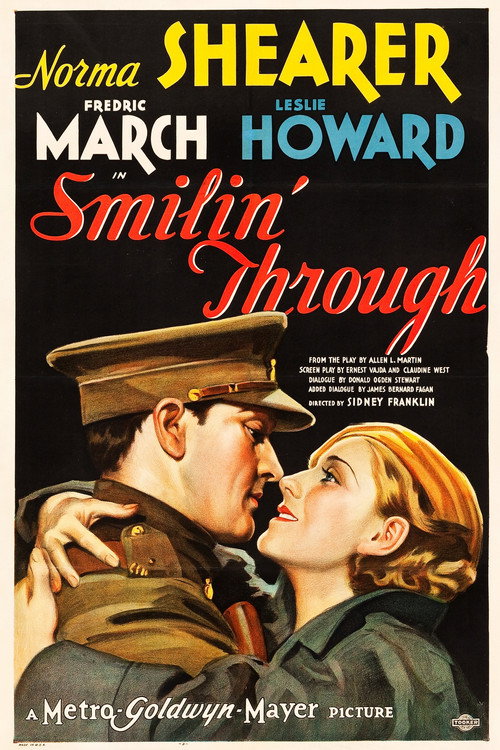 Movie poster for Smilin' Through (1932)