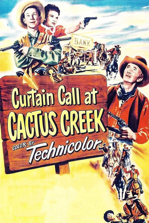 Movie poster for Curtain Call at Cactus Creek (1950)