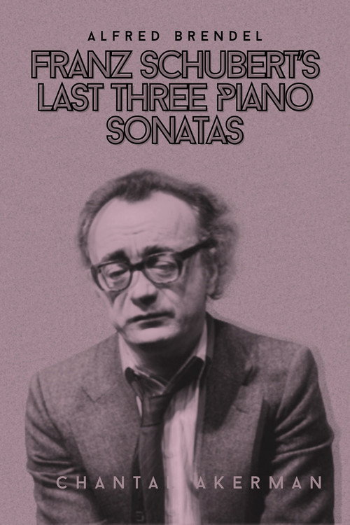 Movie poster for Franz Schubert's Last Three Piano Sonatas (1989)