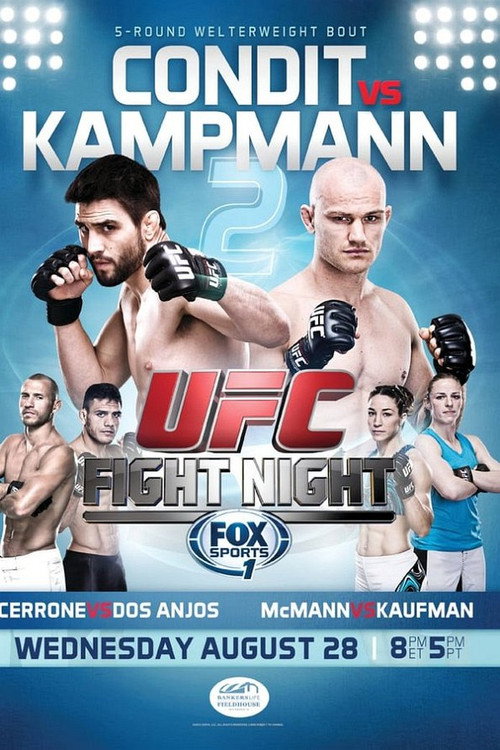 Movie poster for UFC Fight Night 27: Condit vs. Kampmann 2 (2013)