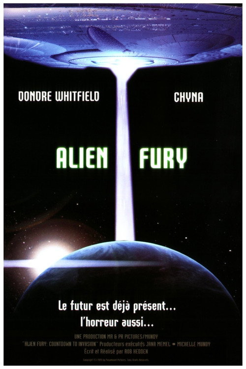 Movie poster for Alien Fury: Countdown to Invasion (2000)