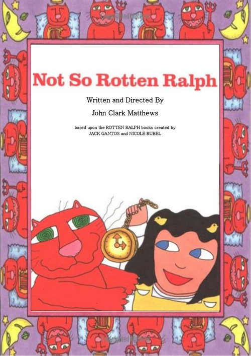 Movie poster for Rotten Ralph - Not So Rotten (1996)
