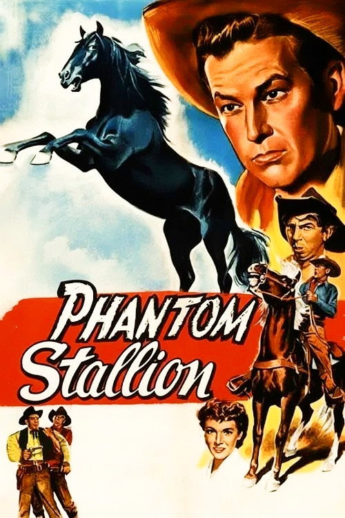 Movie poster for Phantom Stallion (1954)