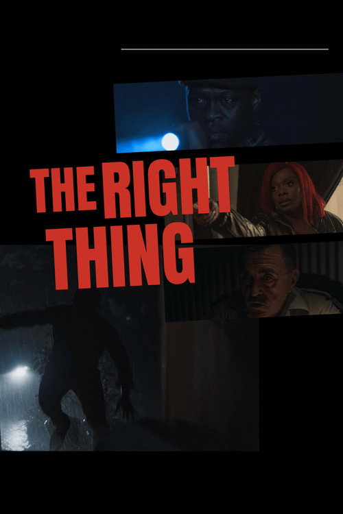 Movie poster for The Right Thing (2023)