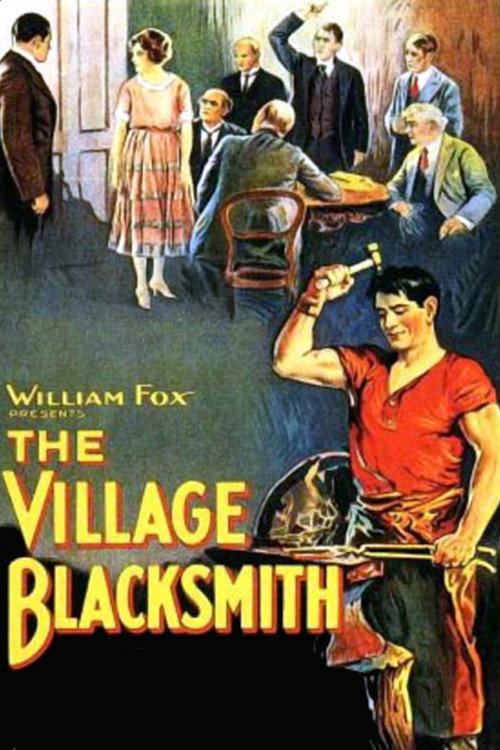 Movie poster for The Village Blacksmith (1922)