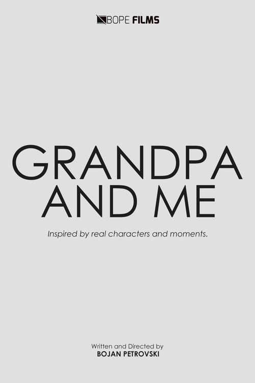 Movie poster for Grandpa and Me