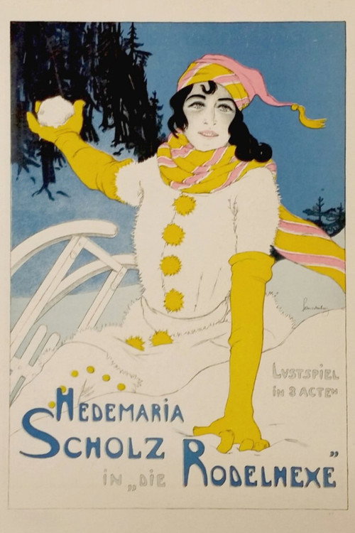 Movie poster for Die Rodelhexe (1921)
