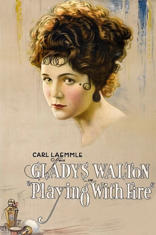 Movie poster for Playing with Fire (1921)