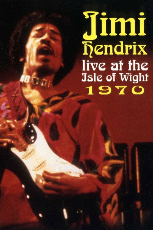 Movie poster for Jimi Hendrix at the Isle of Wight (1996)