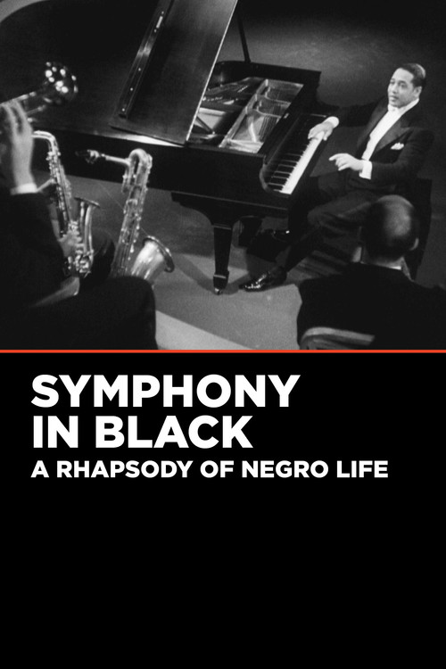 Movie poster for Symphony in Black: A Rhapsody of Negro Life (1935)