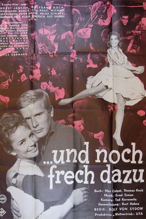 Movie poster for …und noch frech dazu! (1960)
