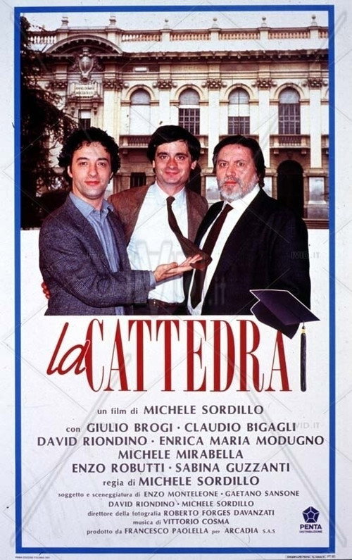 Movie poster for La cattedra (1991)