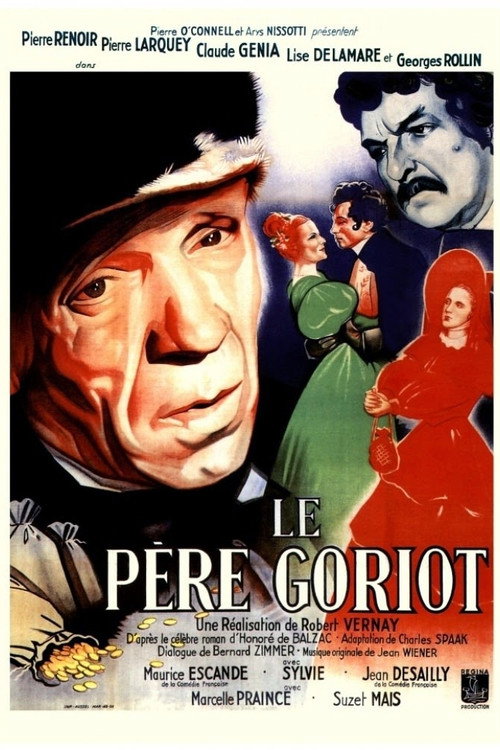 Movie poster for Father Goriot (1945)