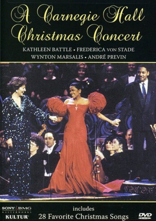 Movie poster for A Carnegie Hall Christmas Concert (1991)