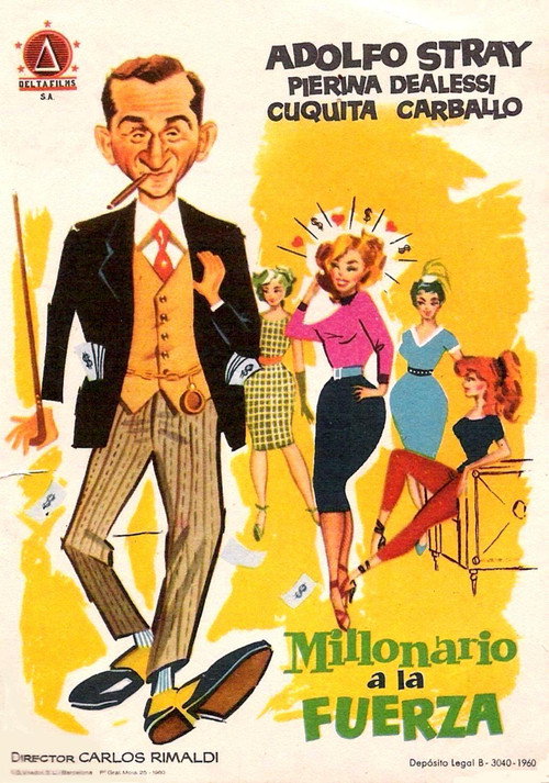 Movie poster for El millonario (1955)