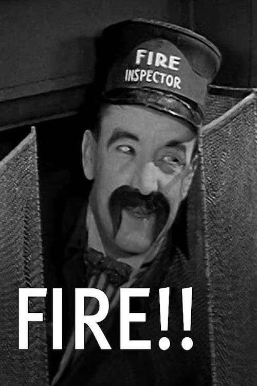 Movie poster for Fire!! (1926)