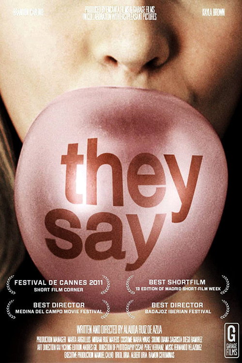 Movie poster for They Say (2011)