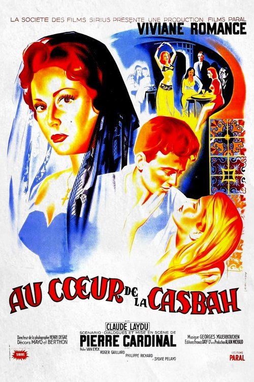 Movie poster for Heart of the Casbah (1952)